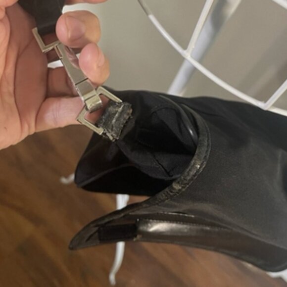 Gucci Nylon Black Crossbody Authentic Bag - Picture 6 of 9